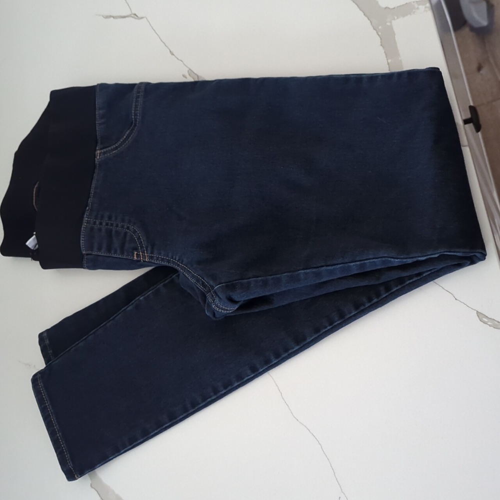 Dark maternity jeans